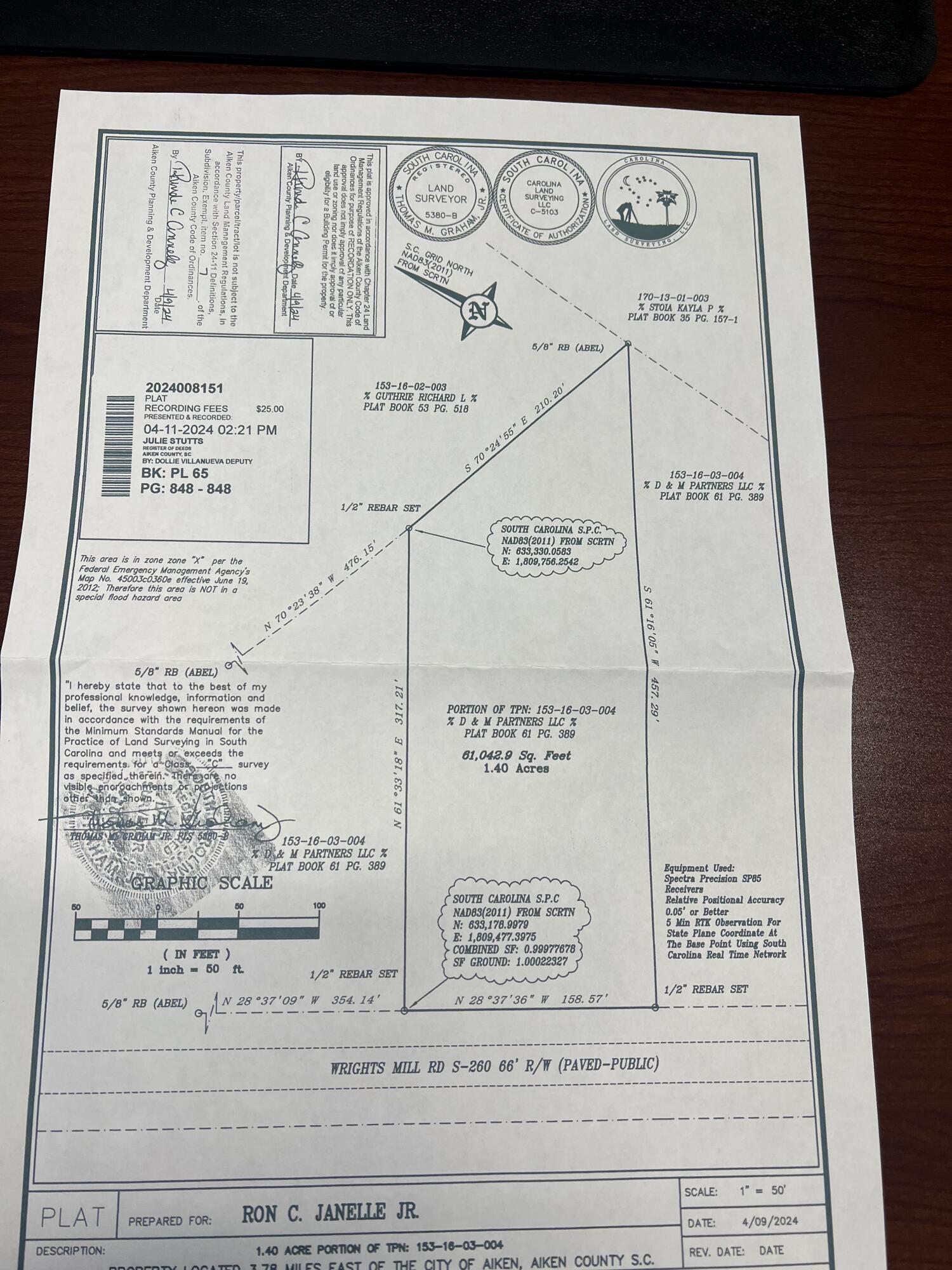 1025 WRIGHTS MILL Road