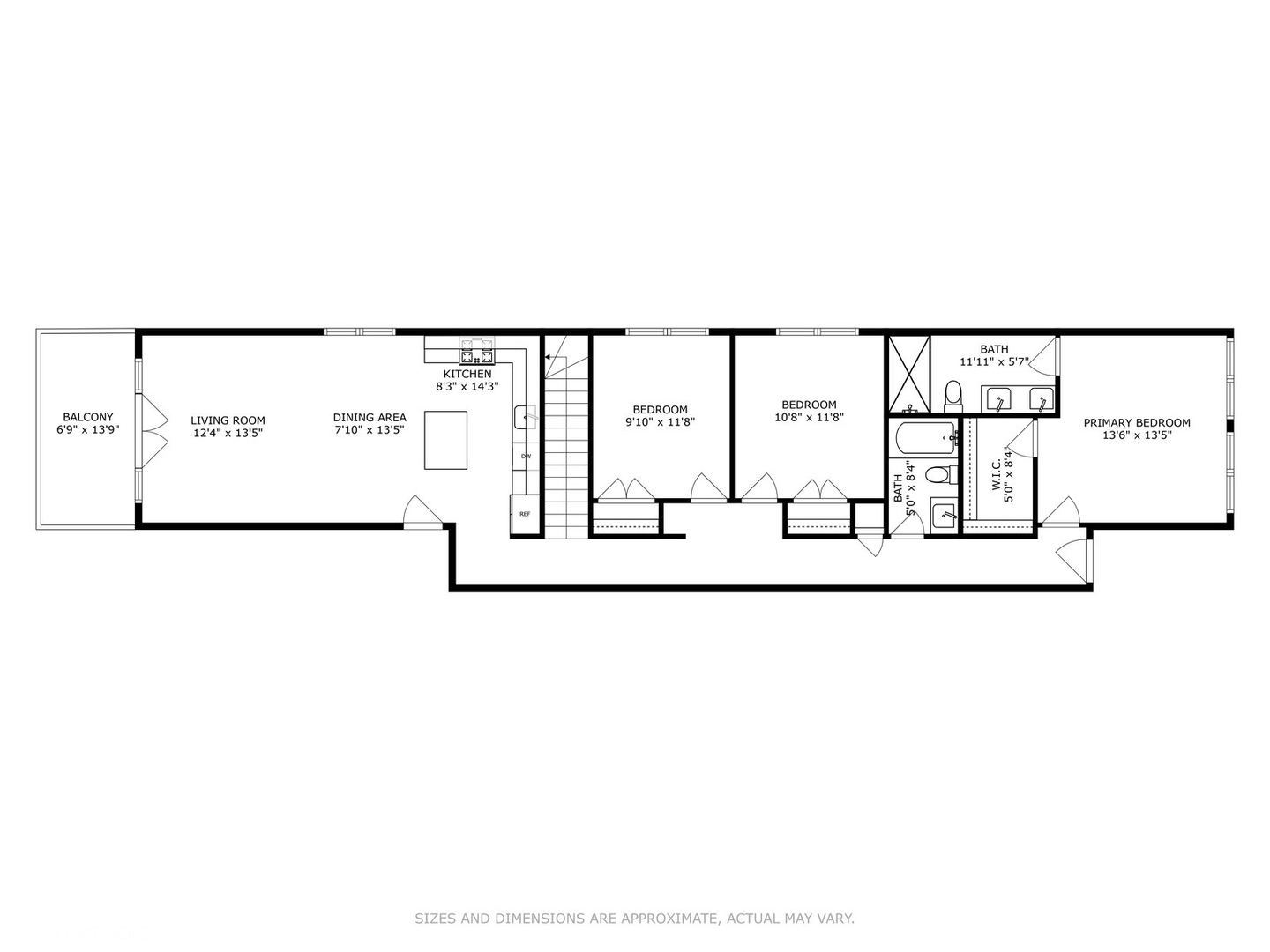 1717 N Humboldt Boulevard Unit: 3N