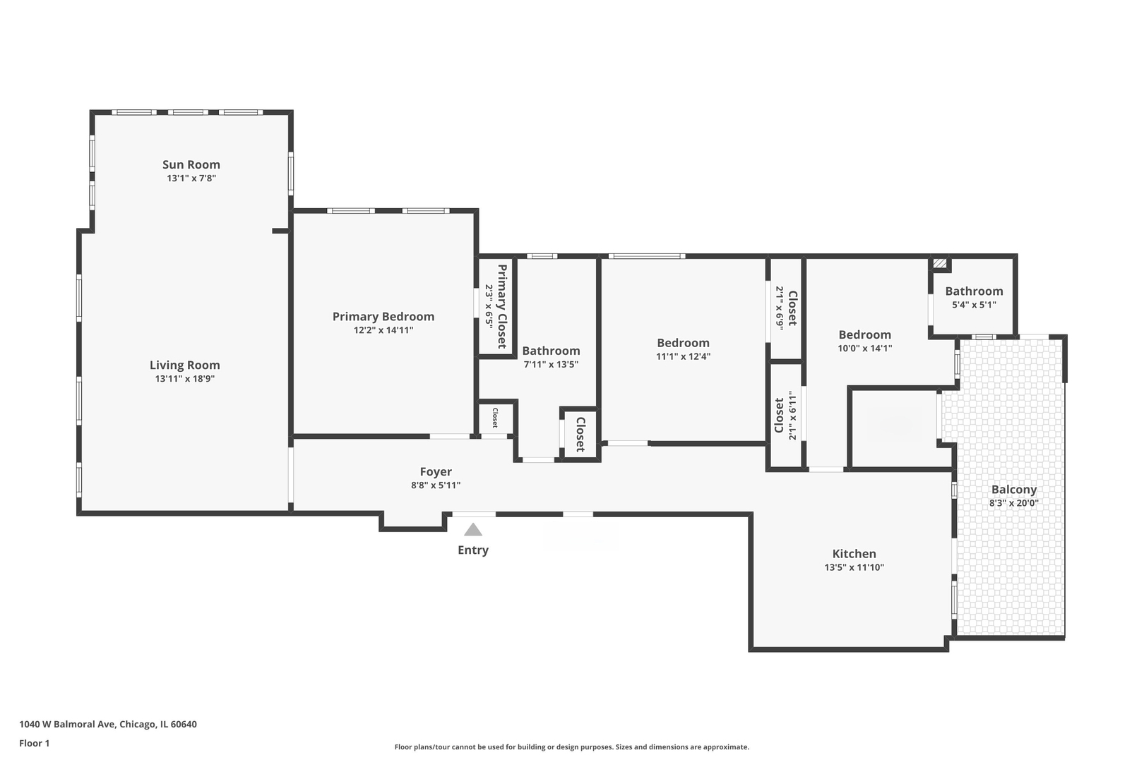 1040 W Balmoral Avenue Unit: 4B