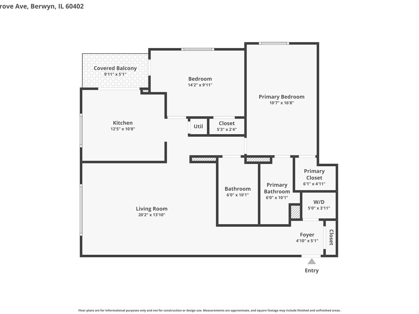 3303 GROVE Avenue Unit: 604