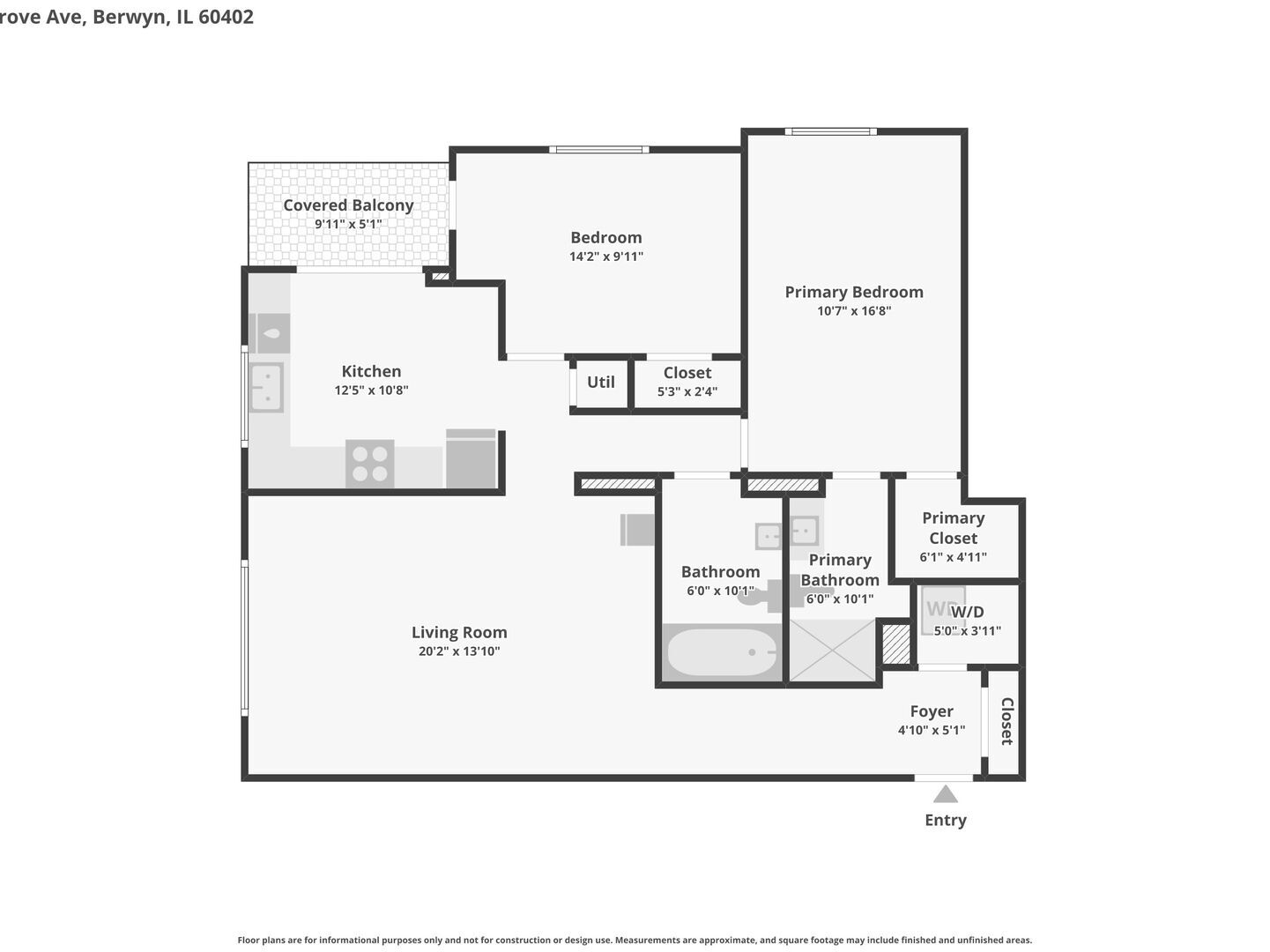 3303 GROVE Avenue Unit: 604