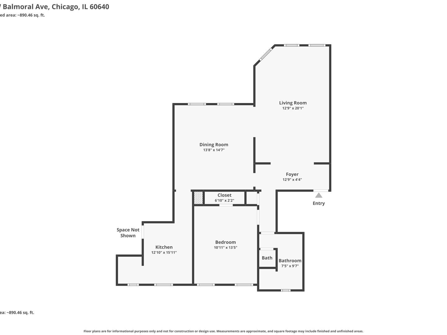 1044 W Balmoral Avenue Unit: 4C