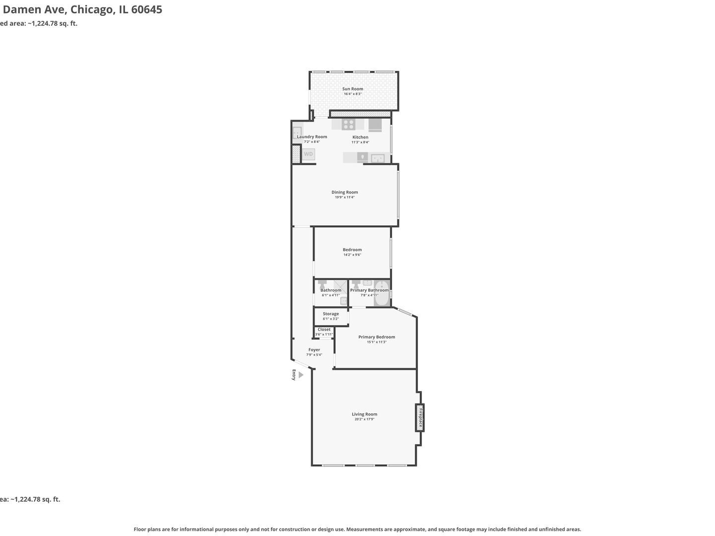7358 N Damen Avenue Unit: 2N