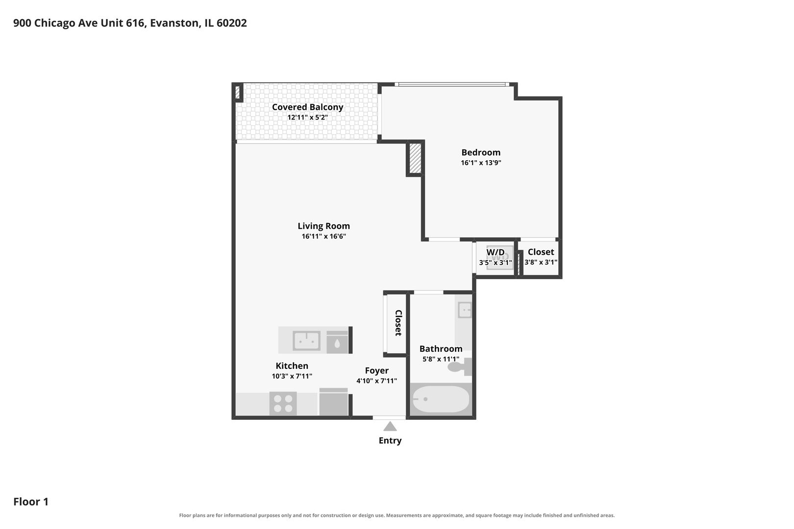 900 Chicago Avenue Unit: 616
