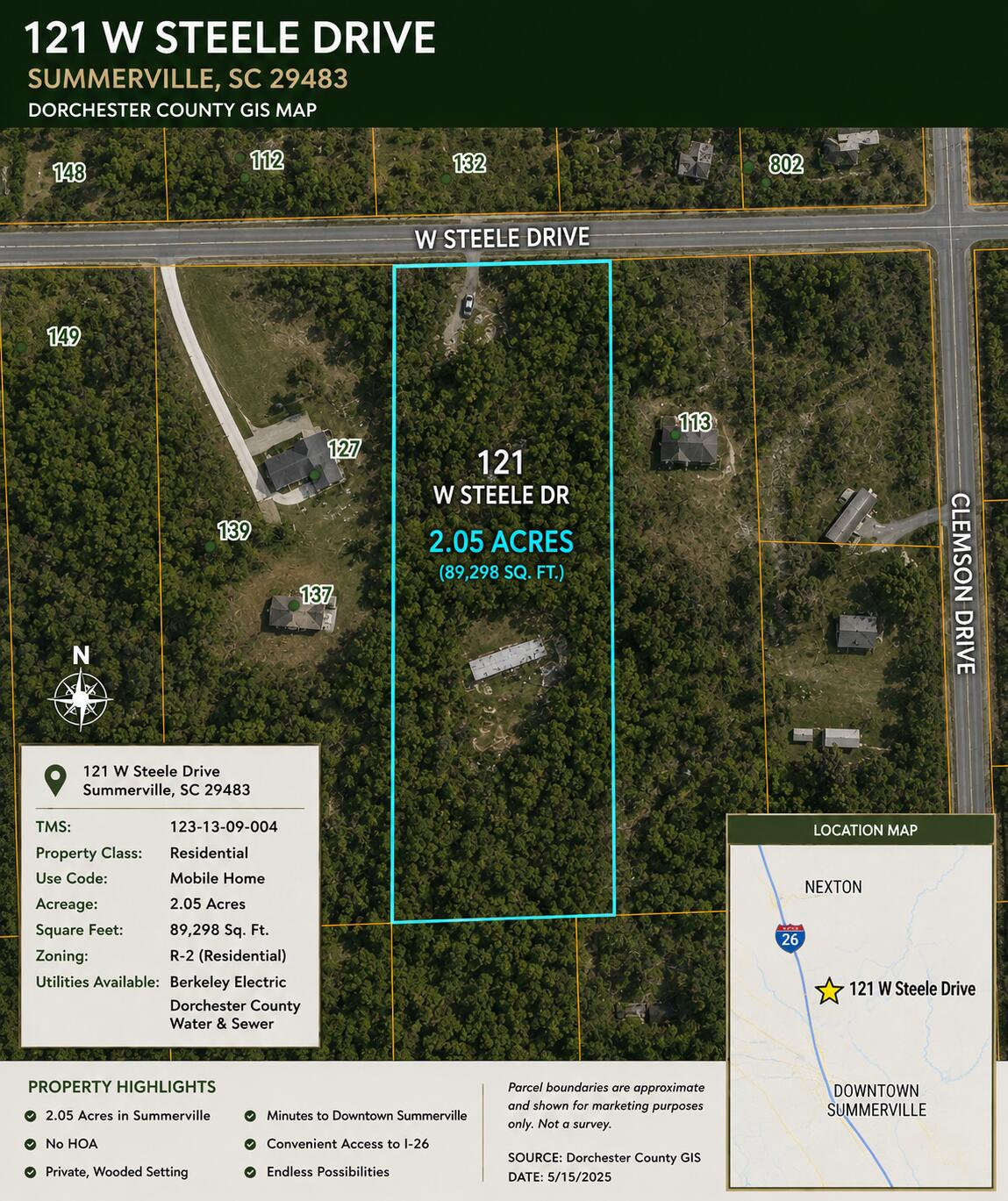 121 W Steele Drive