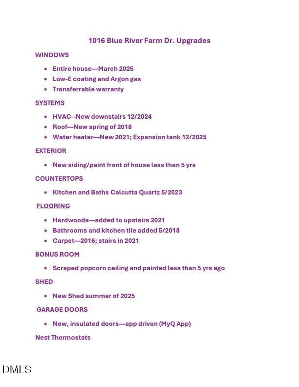 1016 Blue River Farm Drive