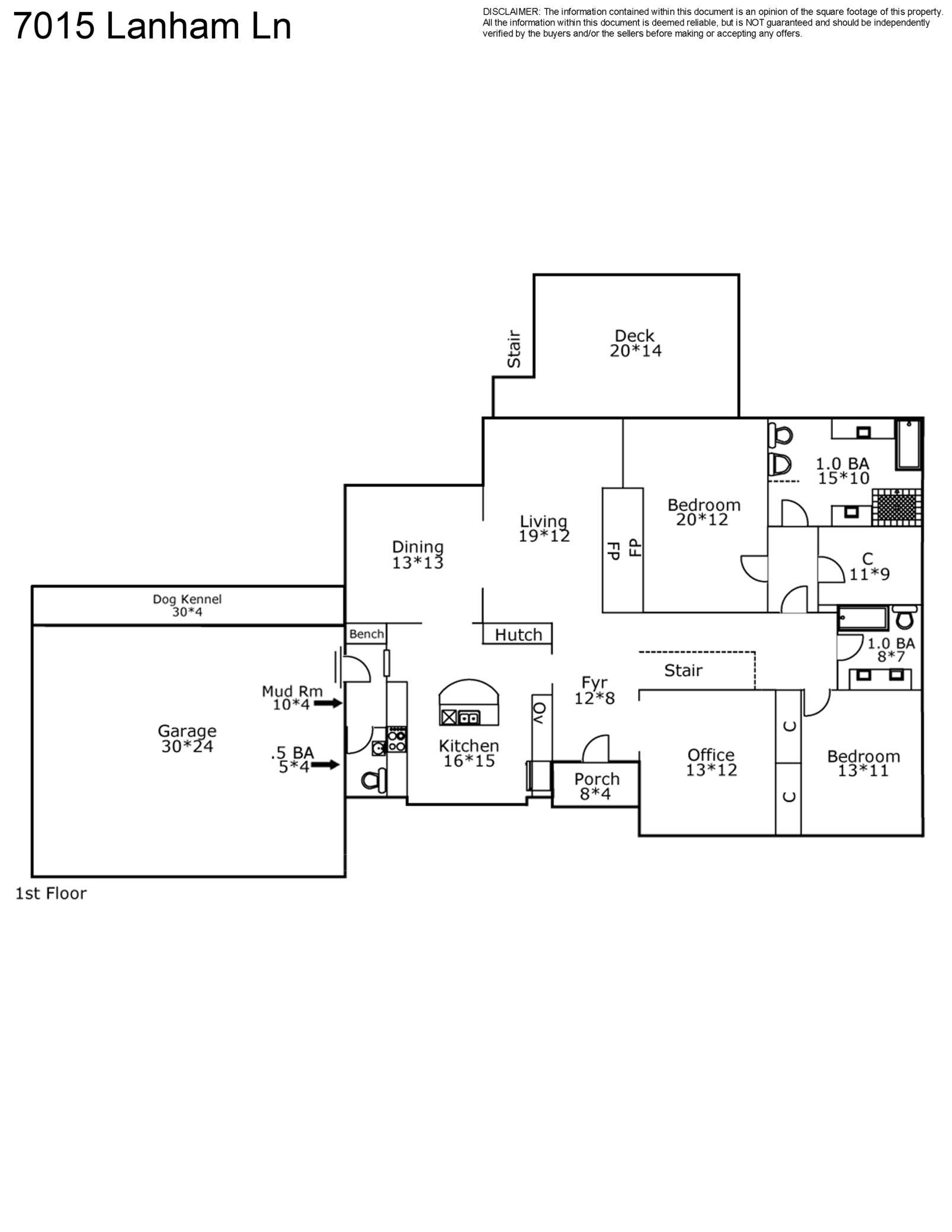 7015 Lanham Lane