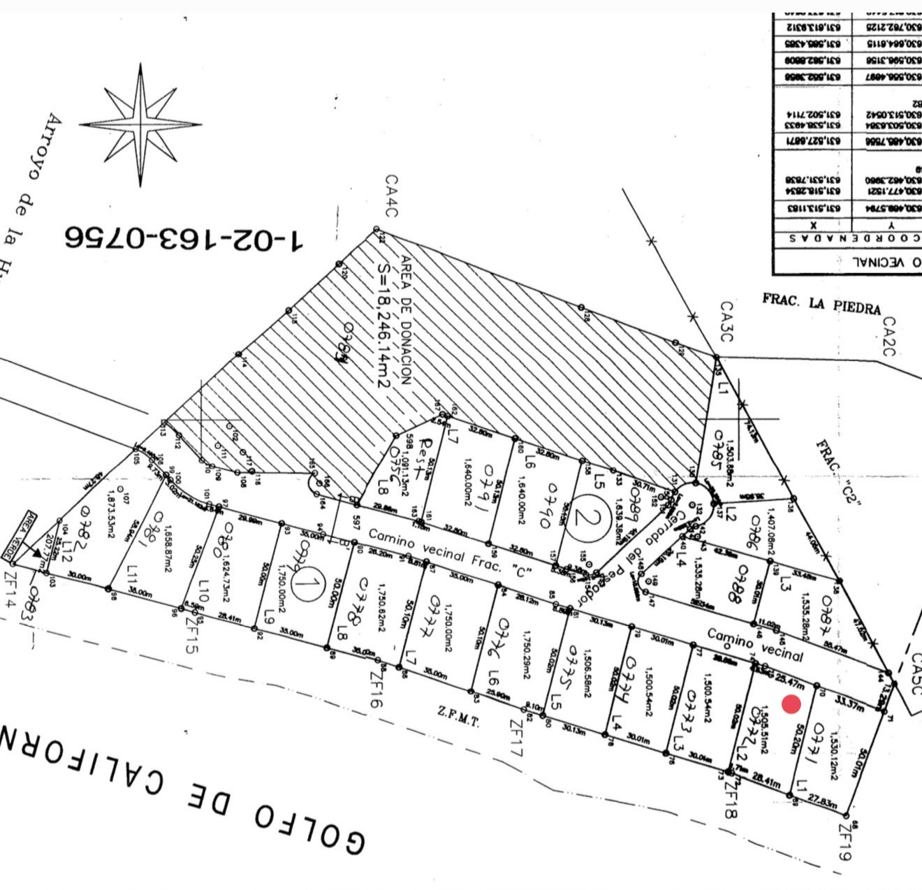 LOTE 2 OCEANFRONT, MONTEMAR