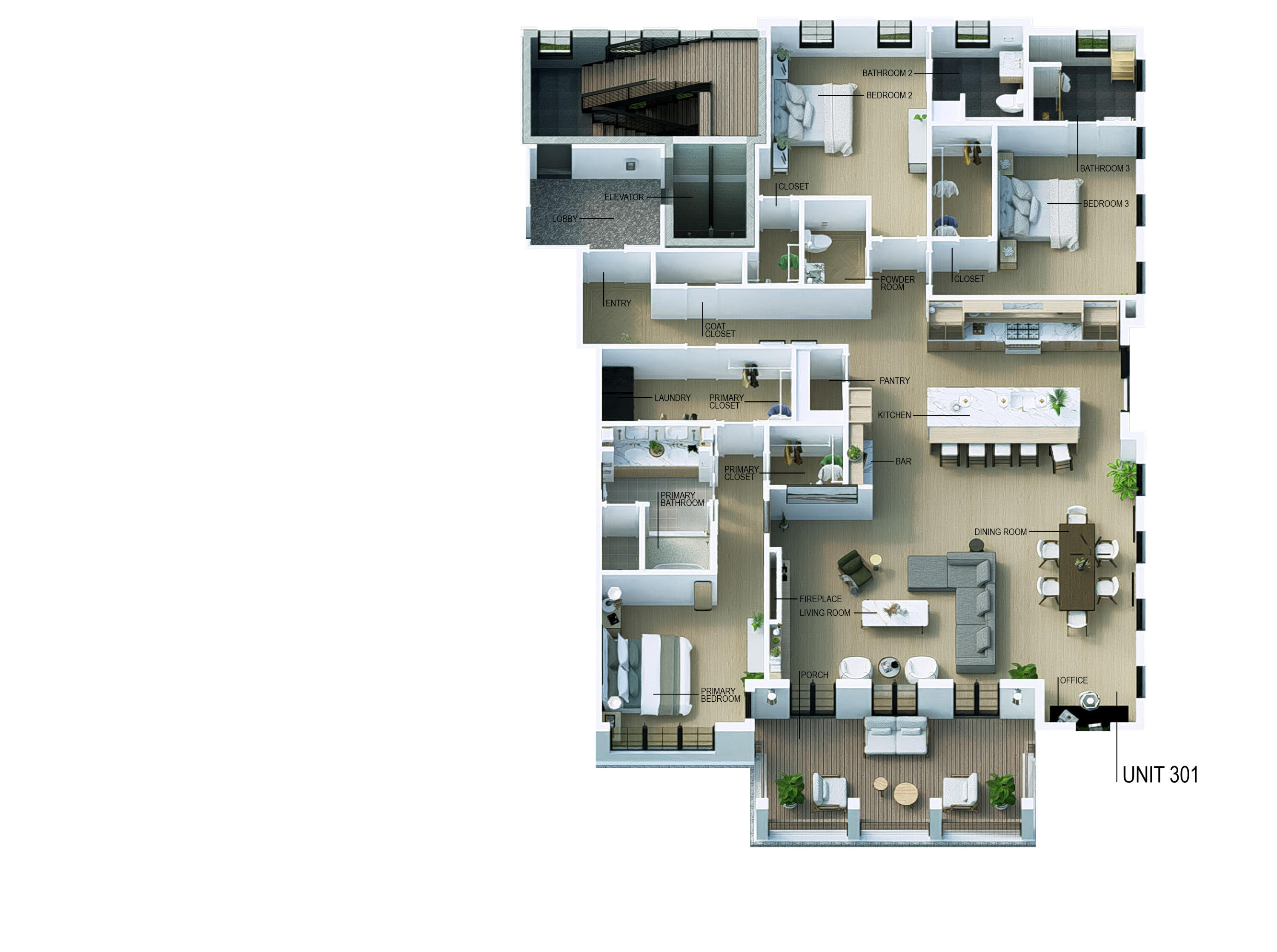 211 Seven Farms Drive # 301