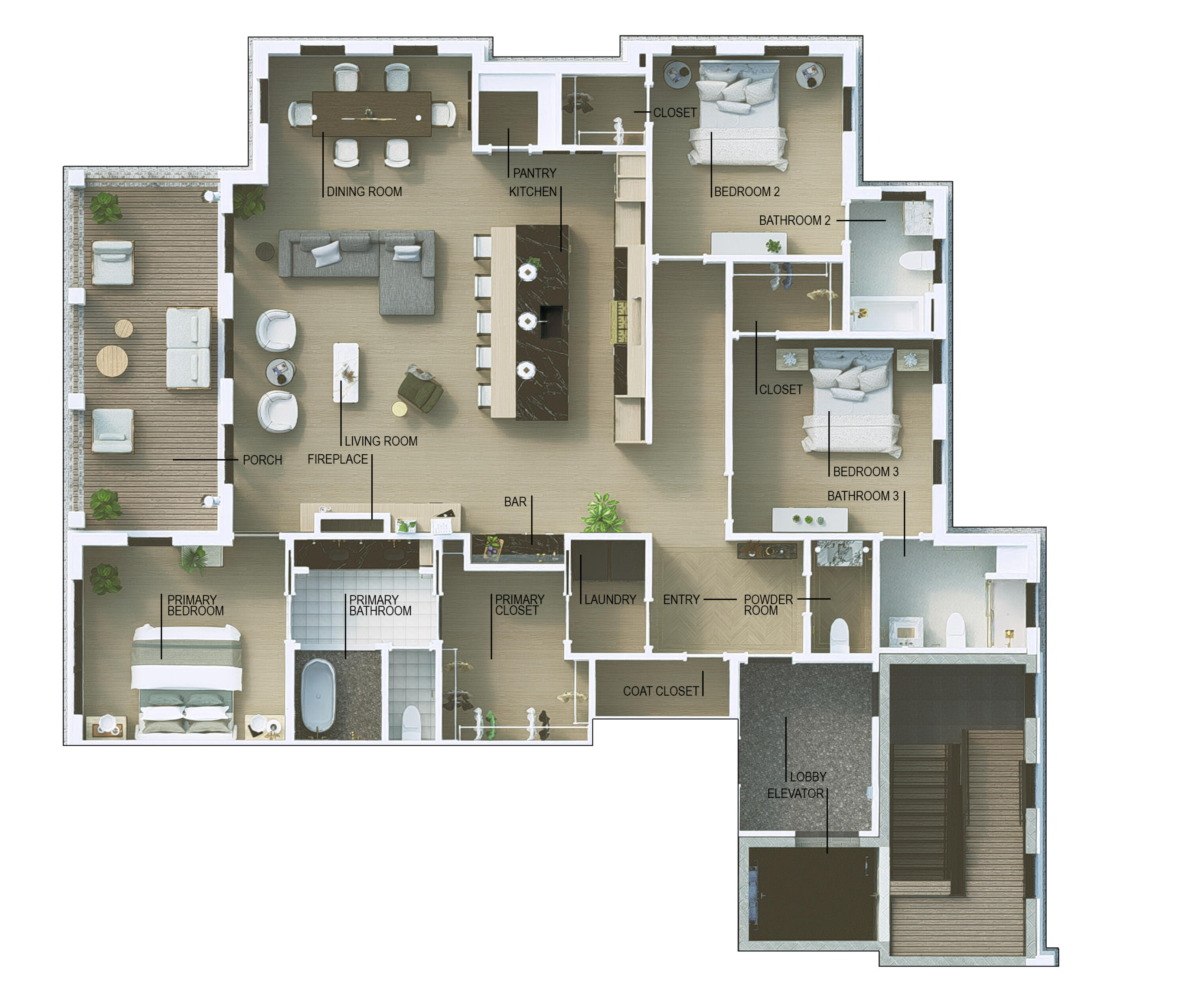 211 Seven Farms Drive # 202