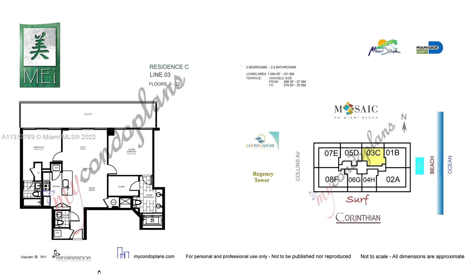 5875 Collins Ave # 903