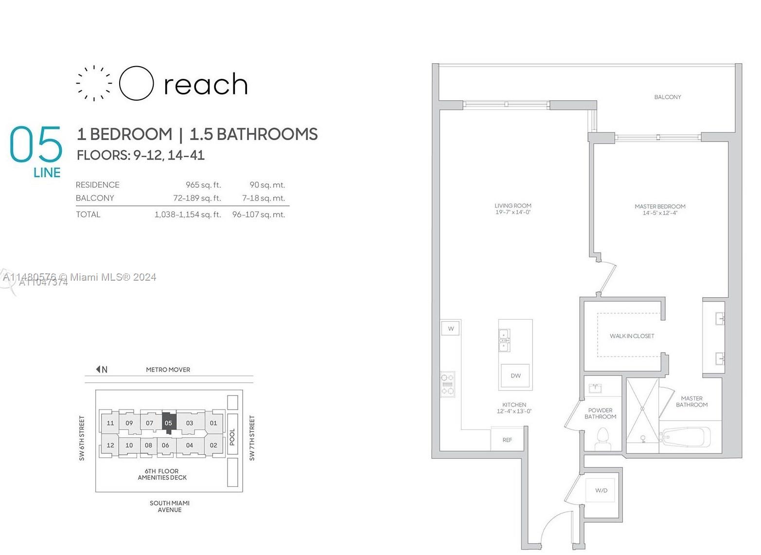 68 SE 6th St # 1705