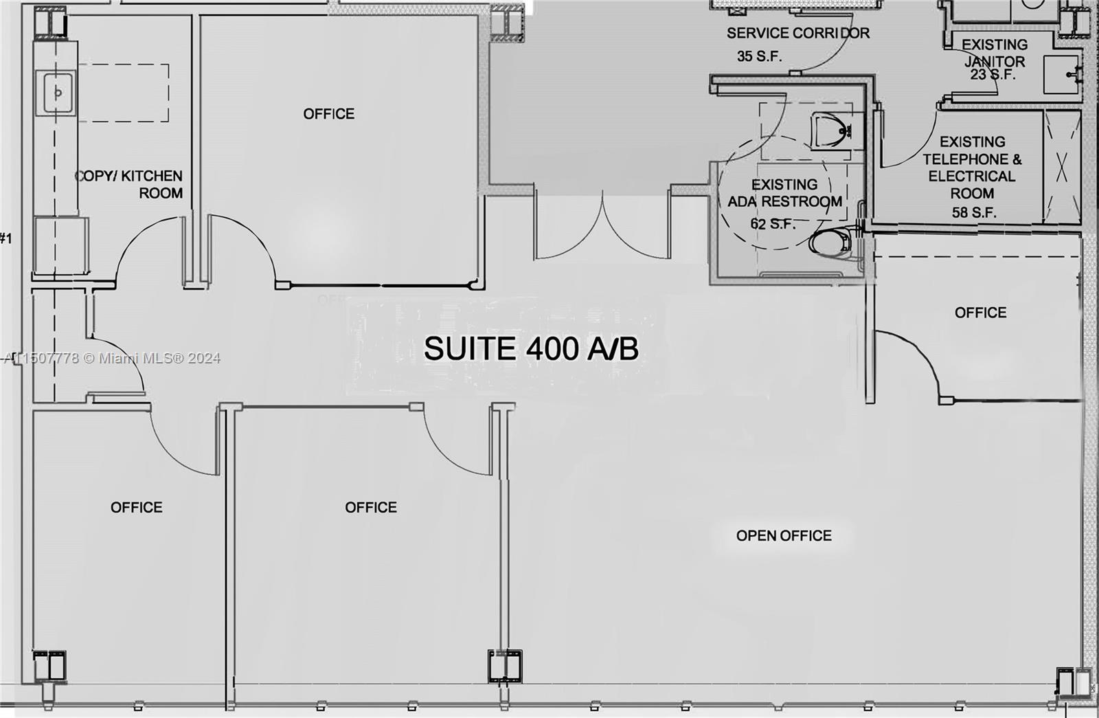 14 NE 1st Ave # B Unit: 400A-B