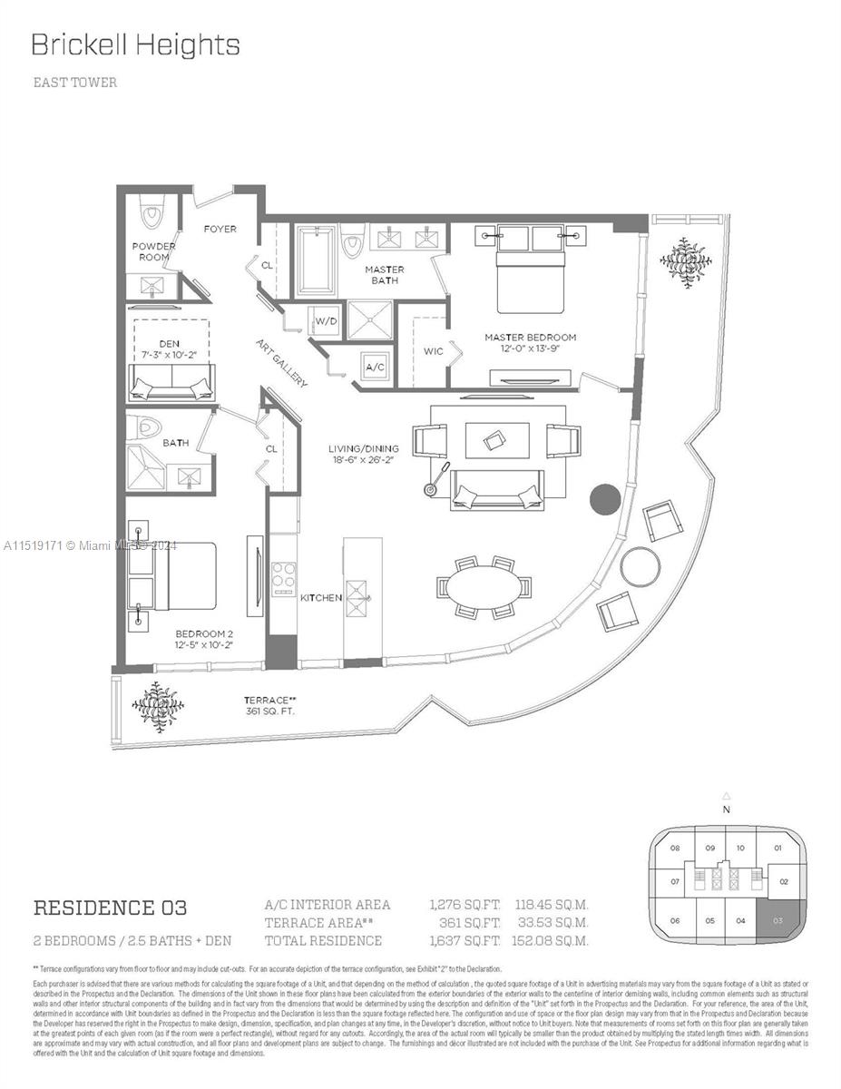 45 SW 9th STREET # 2303