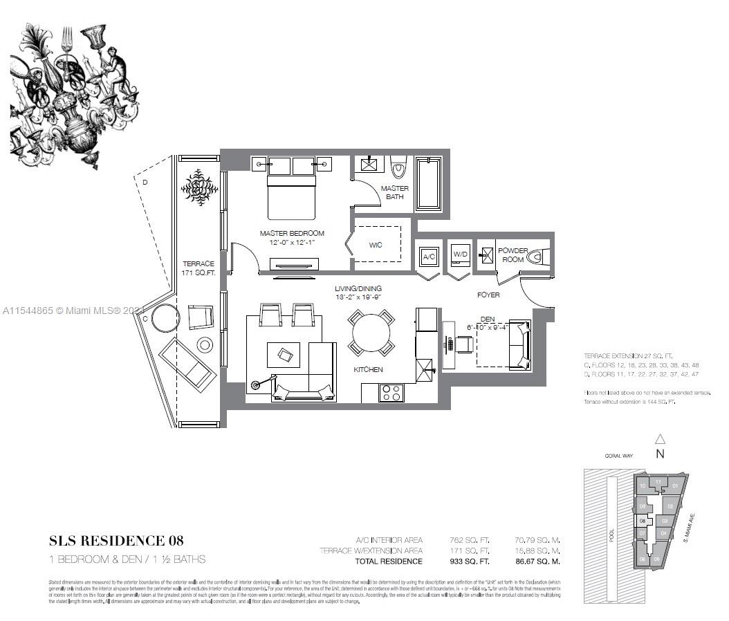 1300 S Miami Ave Unit: 3308