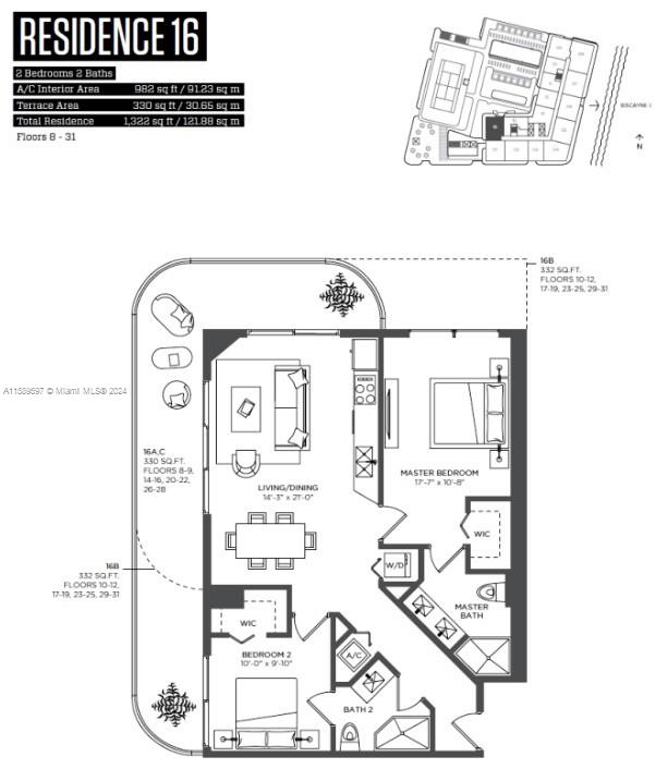 121 NE 34th St # 1916