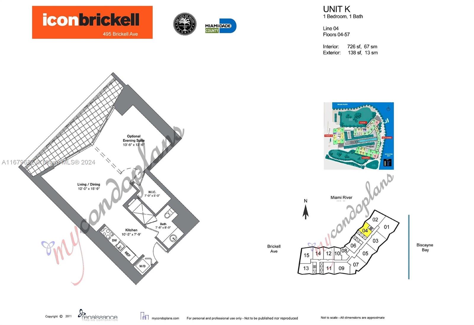 465 Brickell Ave # 504