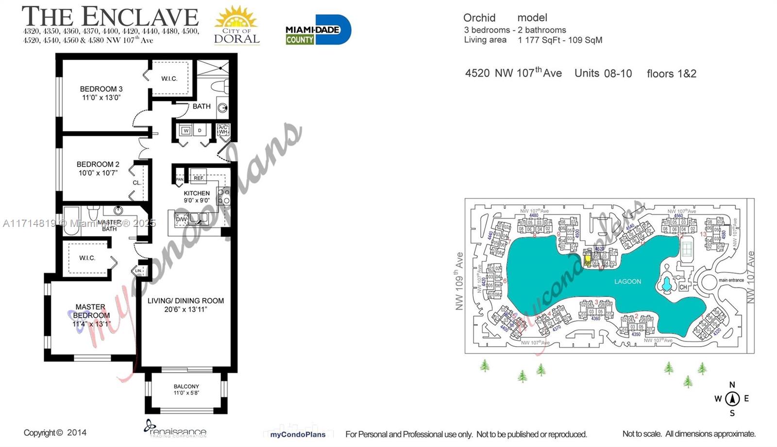 4520 NW 107 AV # 10 Unit: 208-10