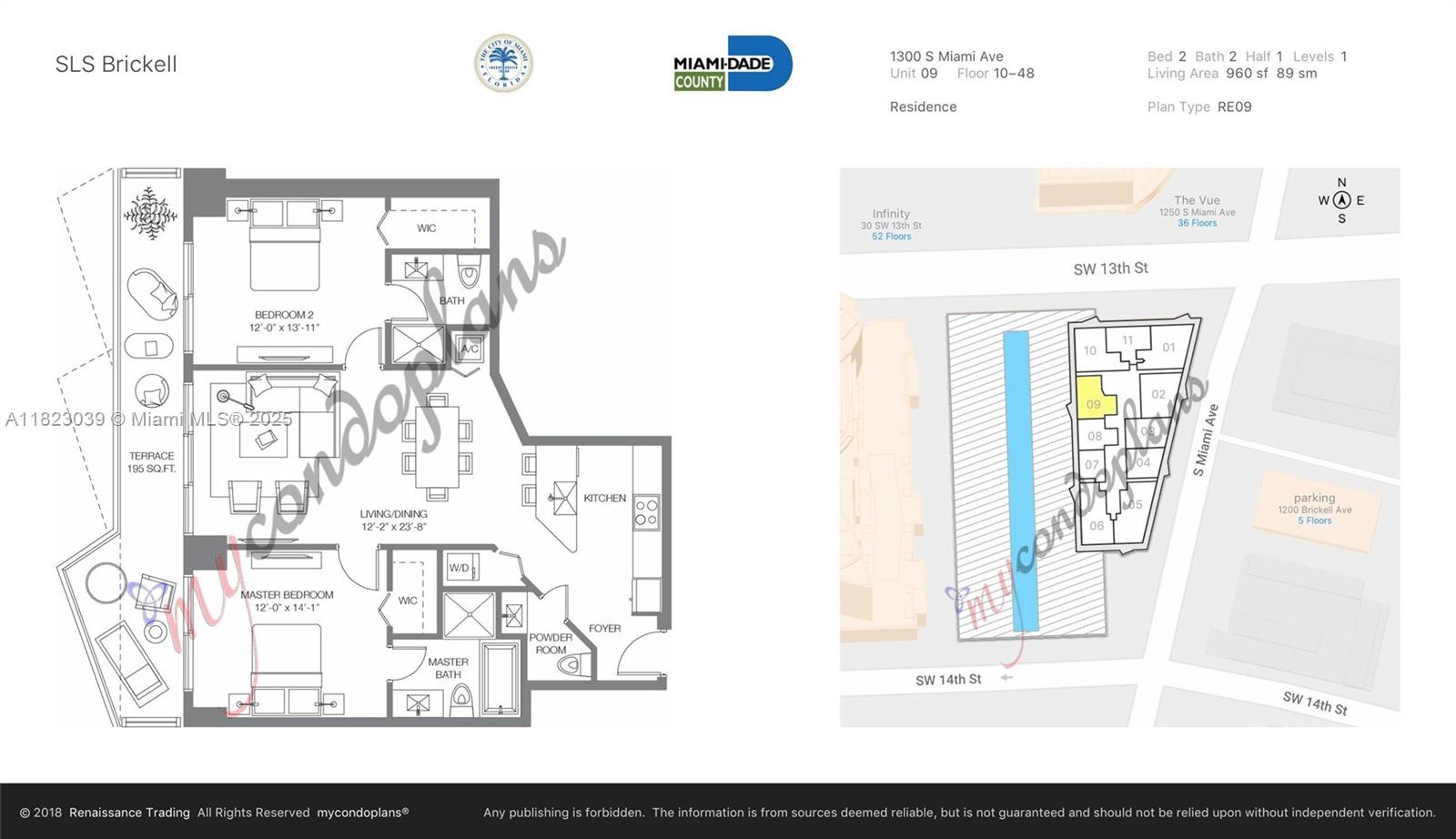 1300 S Miami Ave Unit: 1209