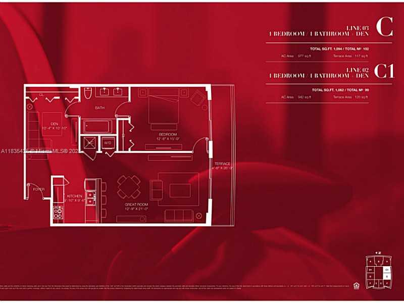 1100 S MIAMI AV Unit: 3203