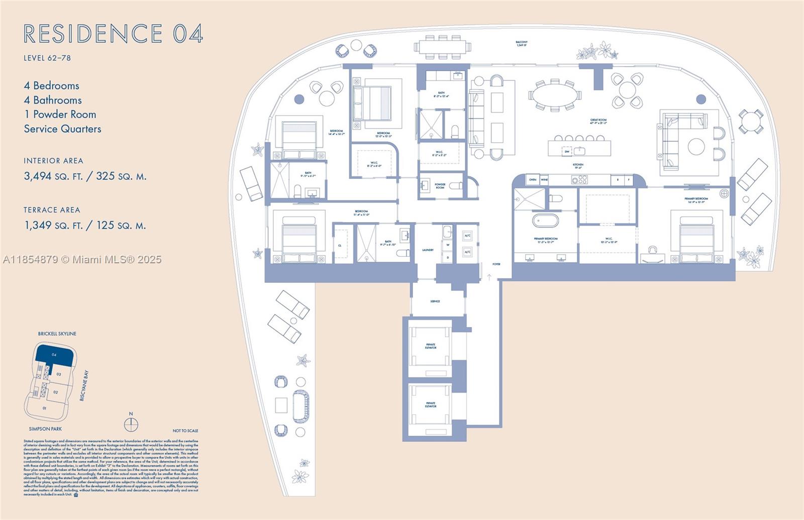 1420 S Miami Avenue Unit: 7004