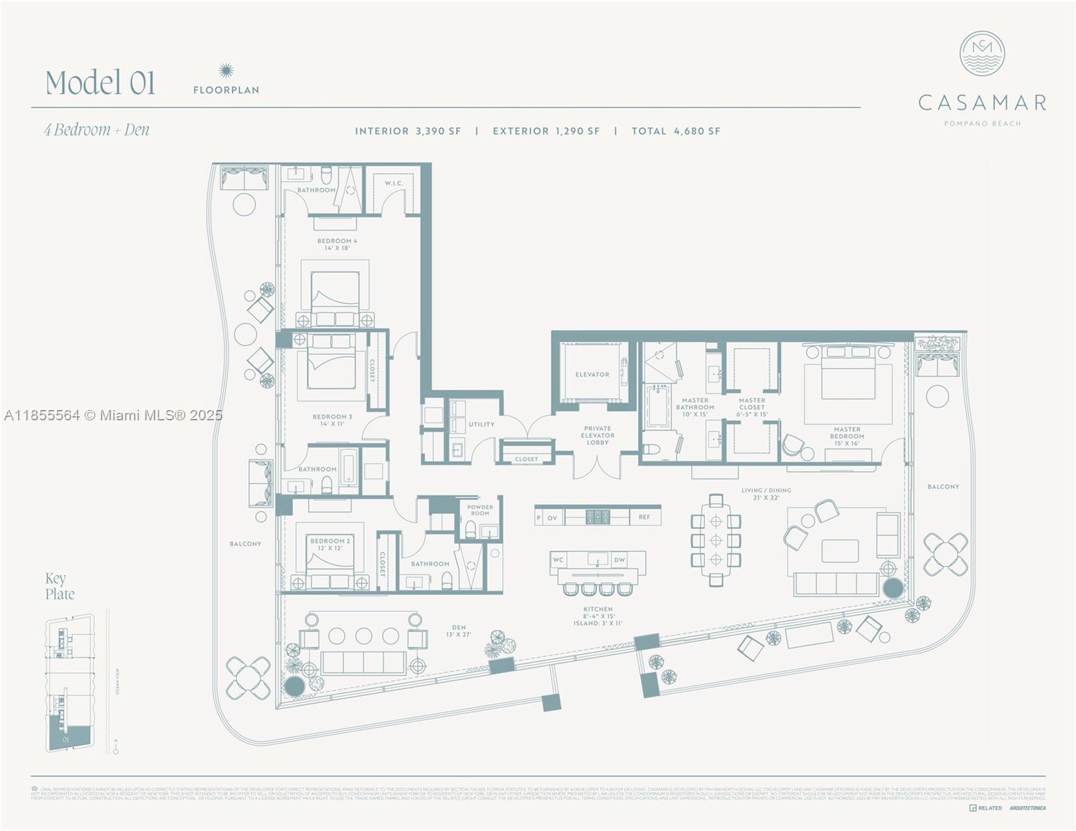 900 N Ocean Blvd # 801