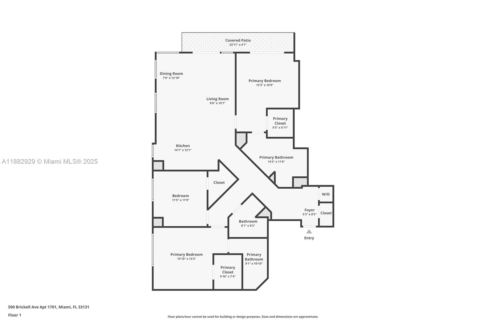 500 Brickell Ave # 1701