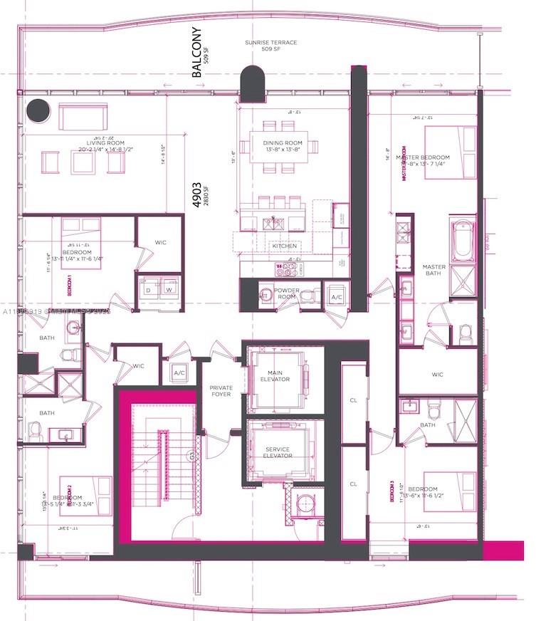 3131 NE 7th Ave Unit: PH4903