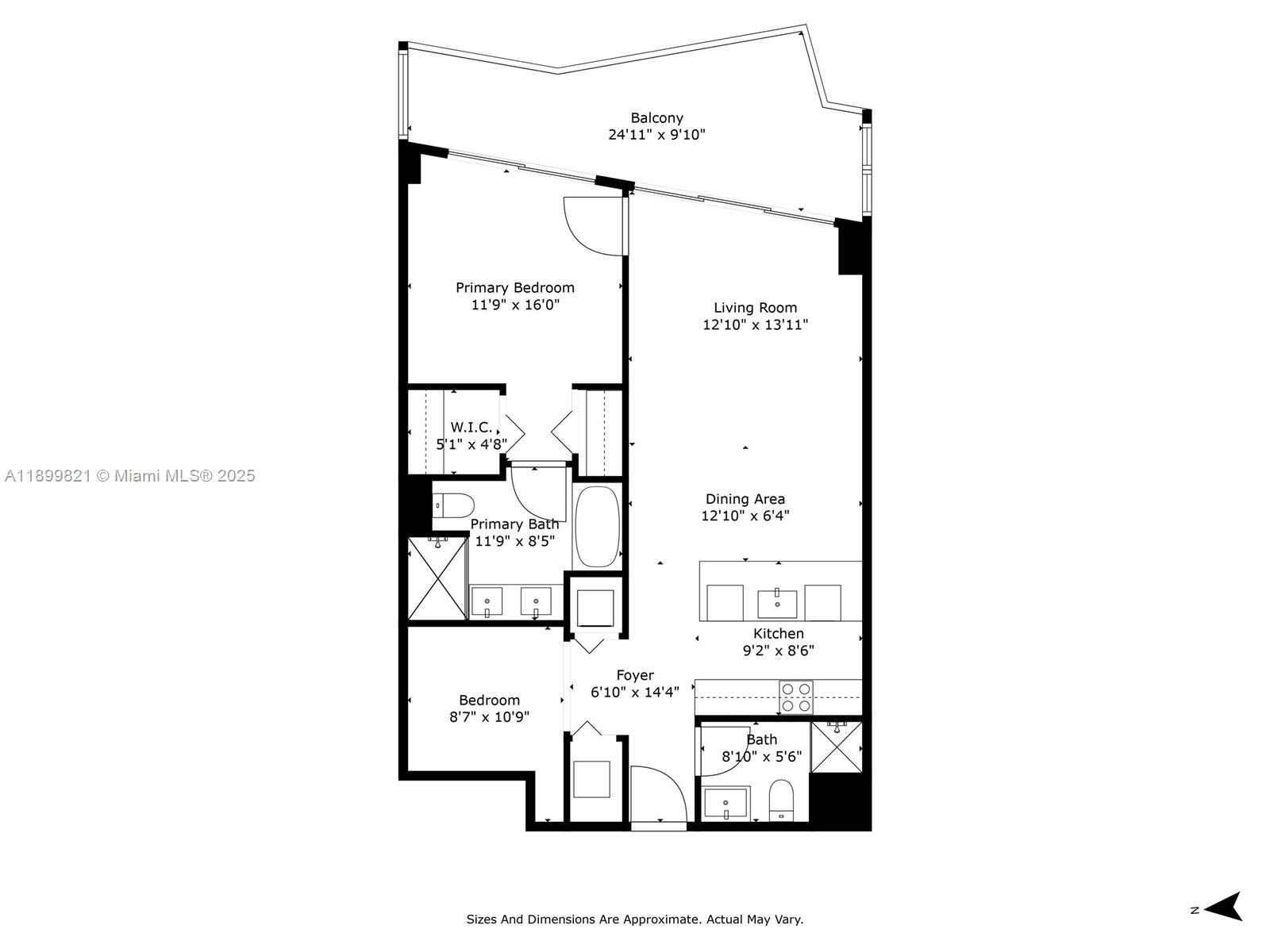1300 S Miami Ave # 2803, Miami Unit: 2803