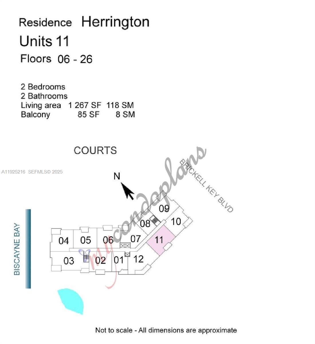 701 Brickell Key Blvd # 1911