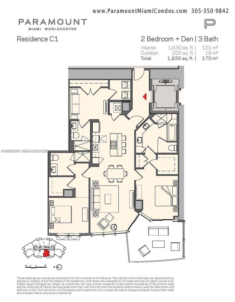 851 NE 1st Ave # 3308