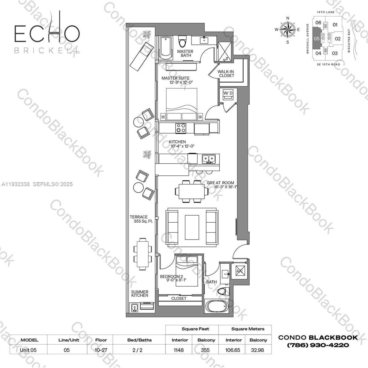 1451 Brickell Ave # 2505