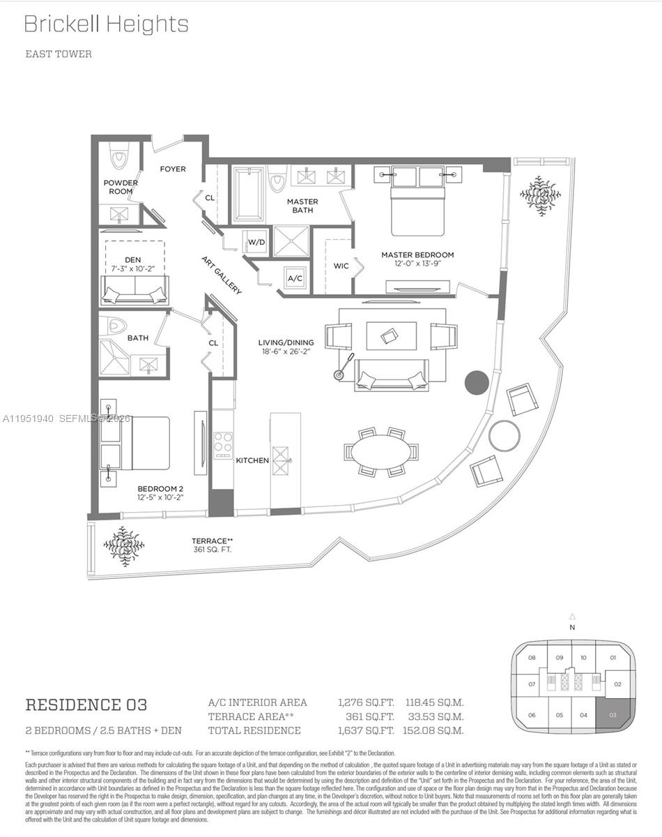 45 SW 9 ST # 1603