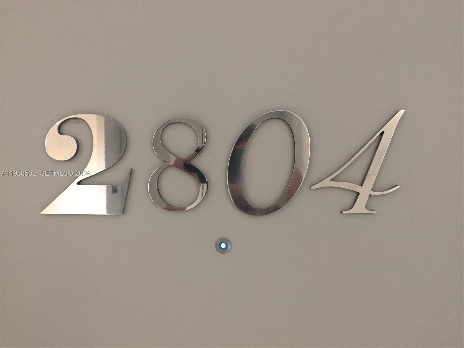 1300 S Miami Ave Unit: 2804