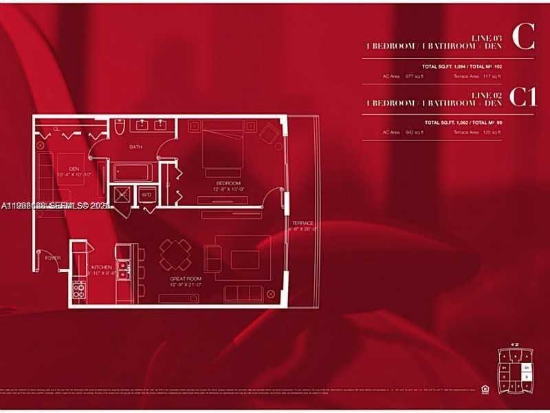 1100 S Miami Ave Unit: 3502