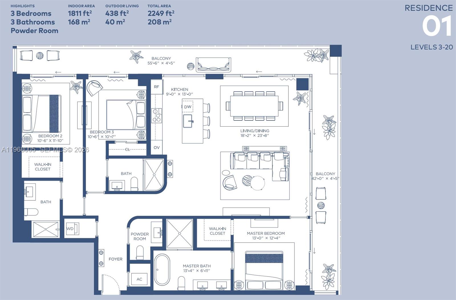 2678 Tigertail Ave # 1501