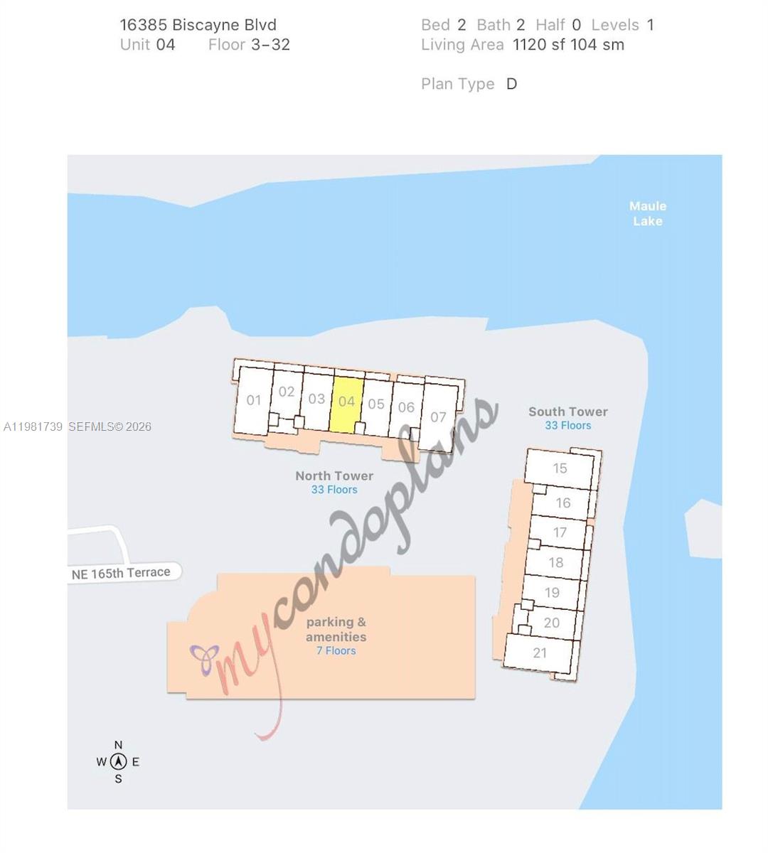 16385 Biscayne Blvd # 1104