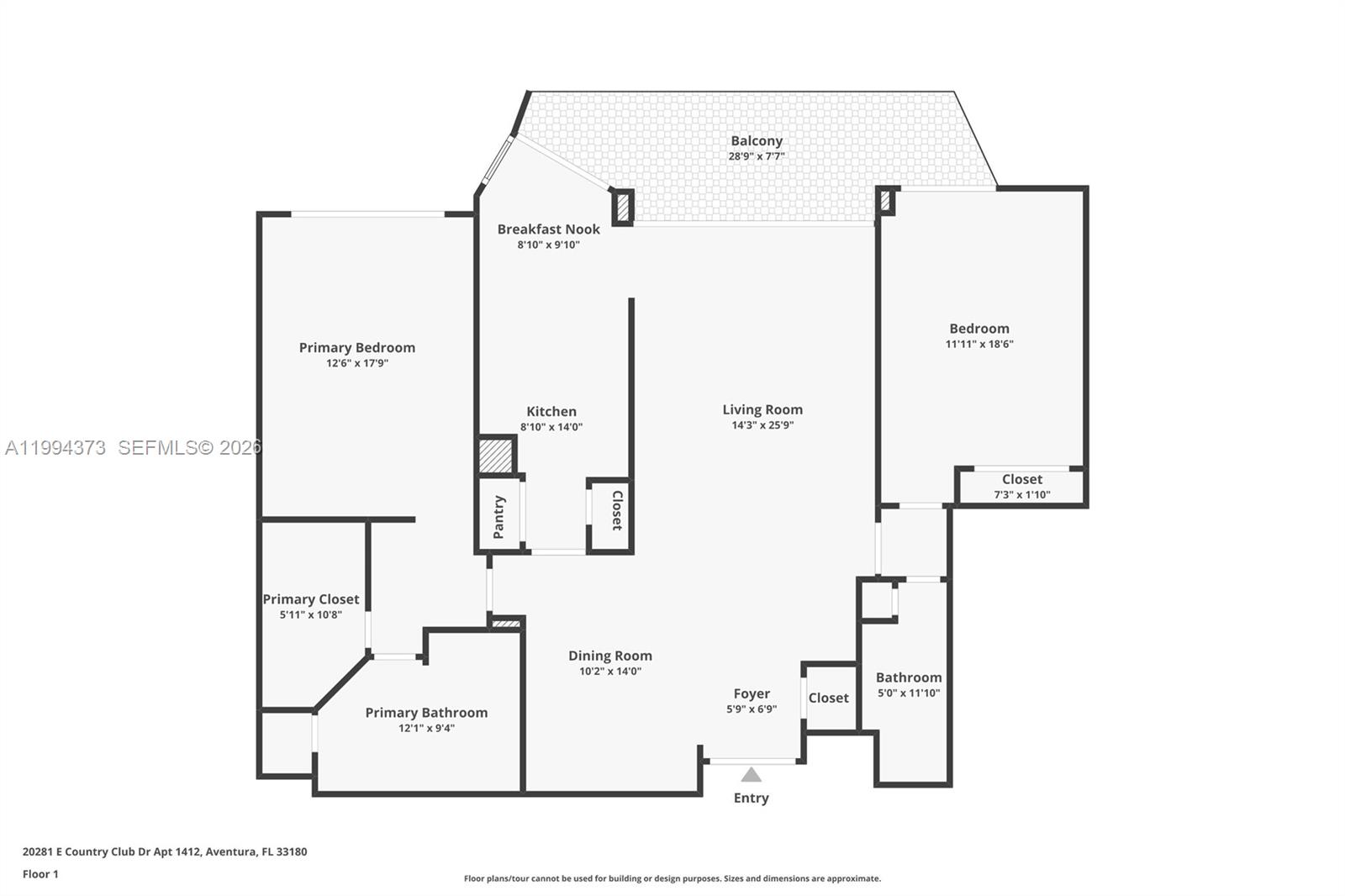 20281 E Country Club Dr # 1412