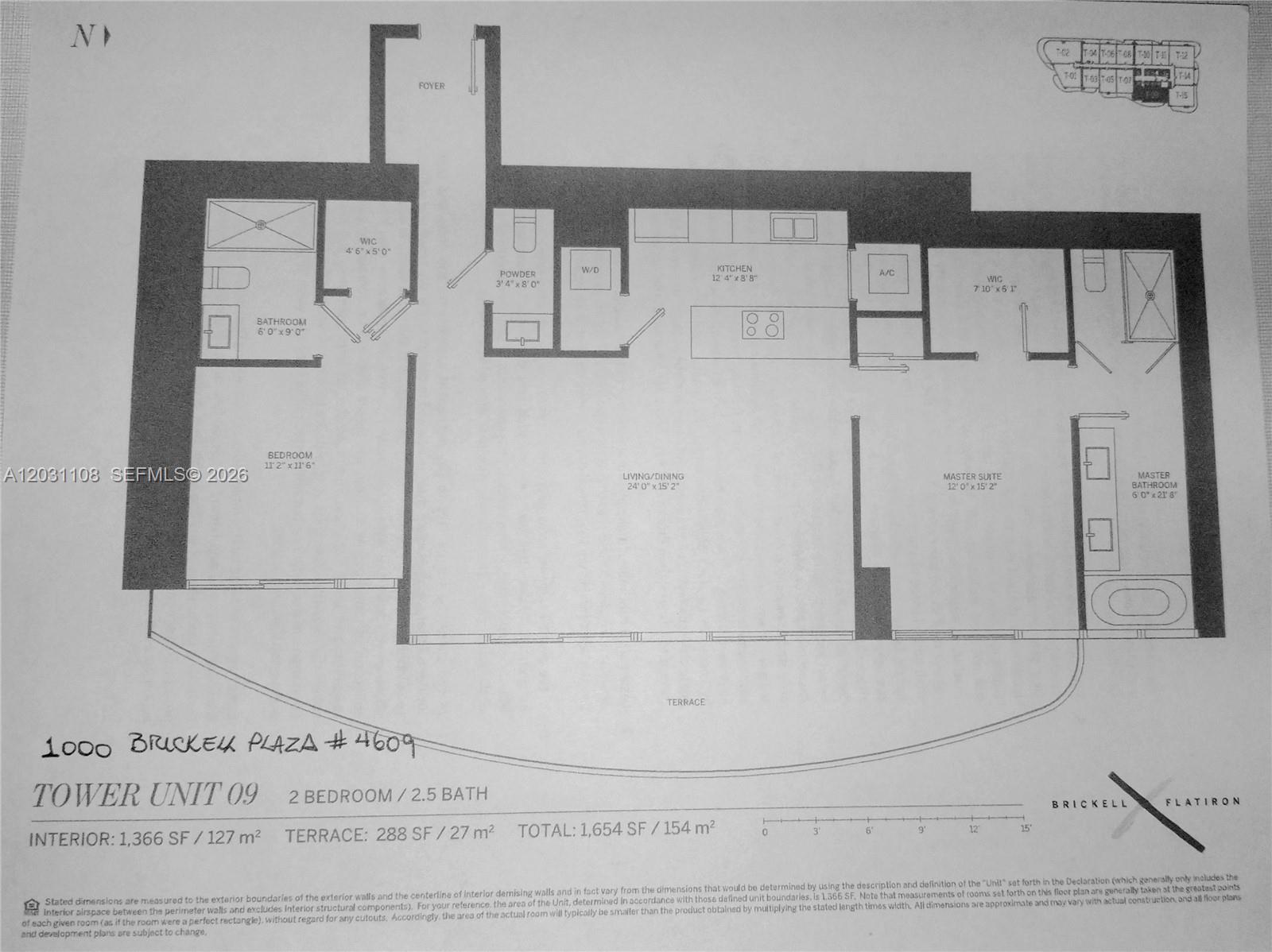 1000 Brickell Plz # 4609