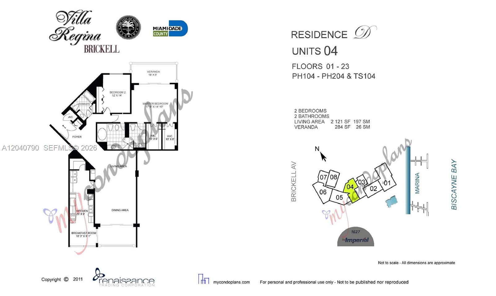 1581 Brickell Ave Unit: PH104