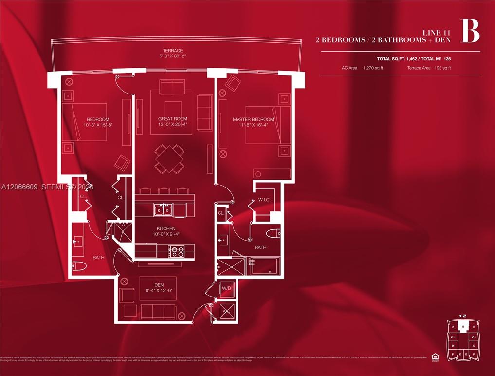 1100 S MIAMI AV Unit: 2911