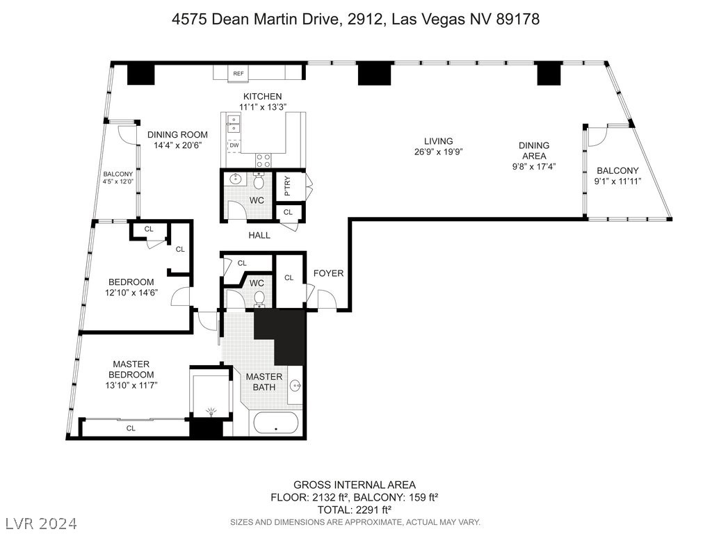 4575 Dean Martin Drive 2912