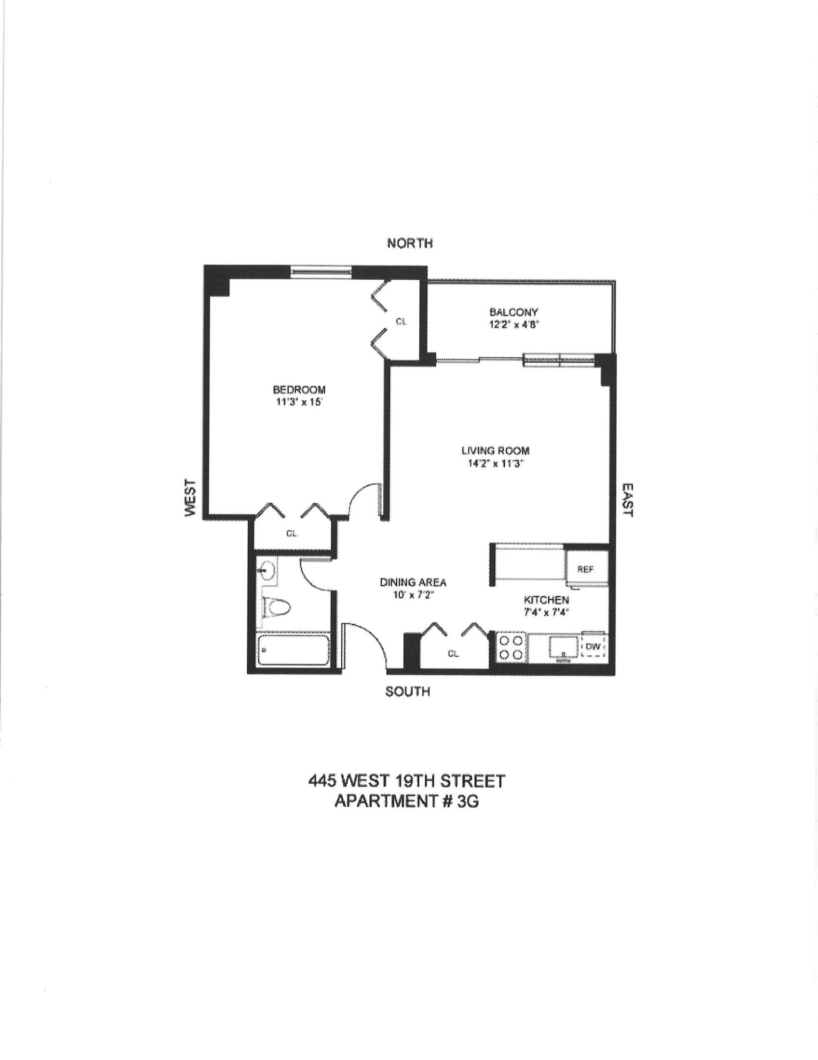 445 W 19TH Street 3G