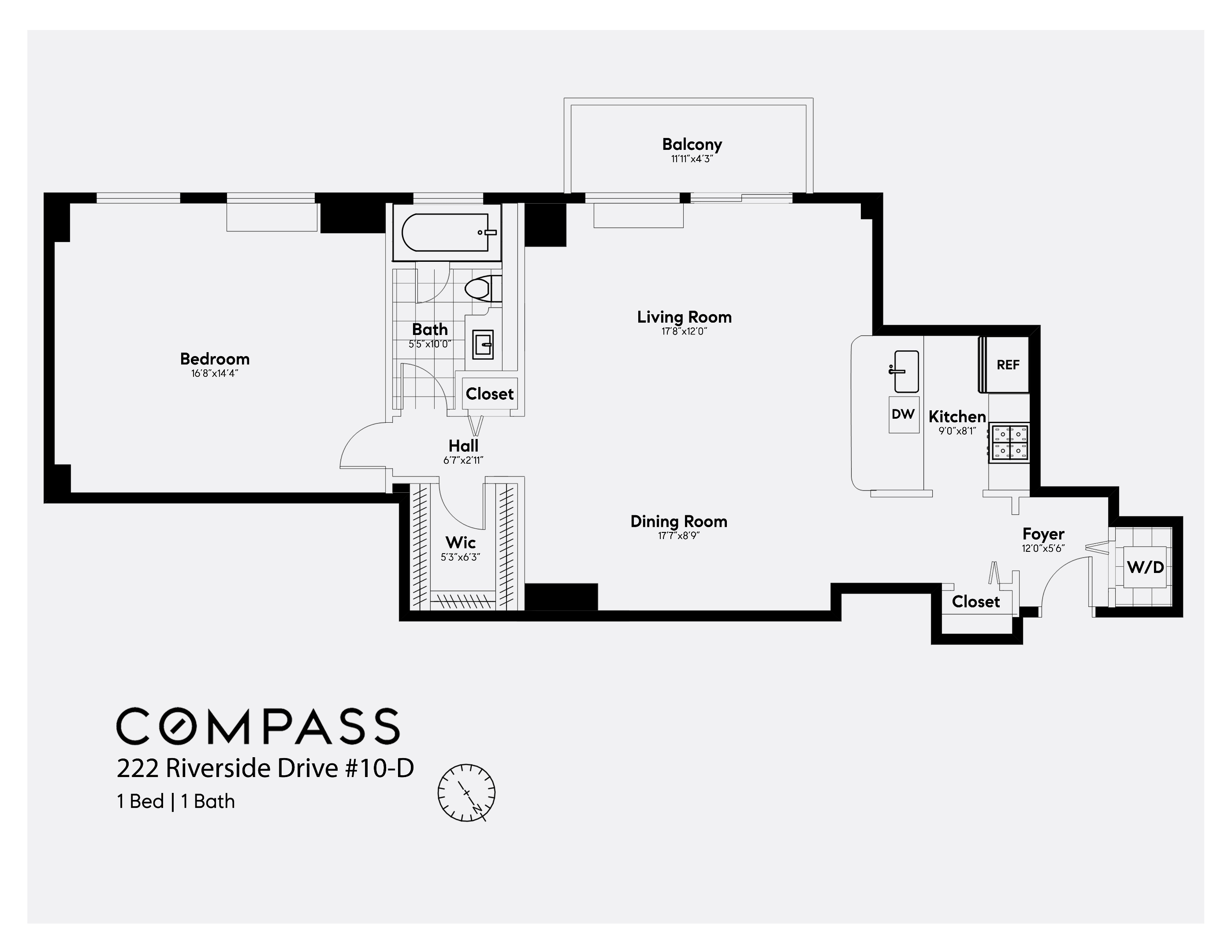 222 Riverside Drive 10D
