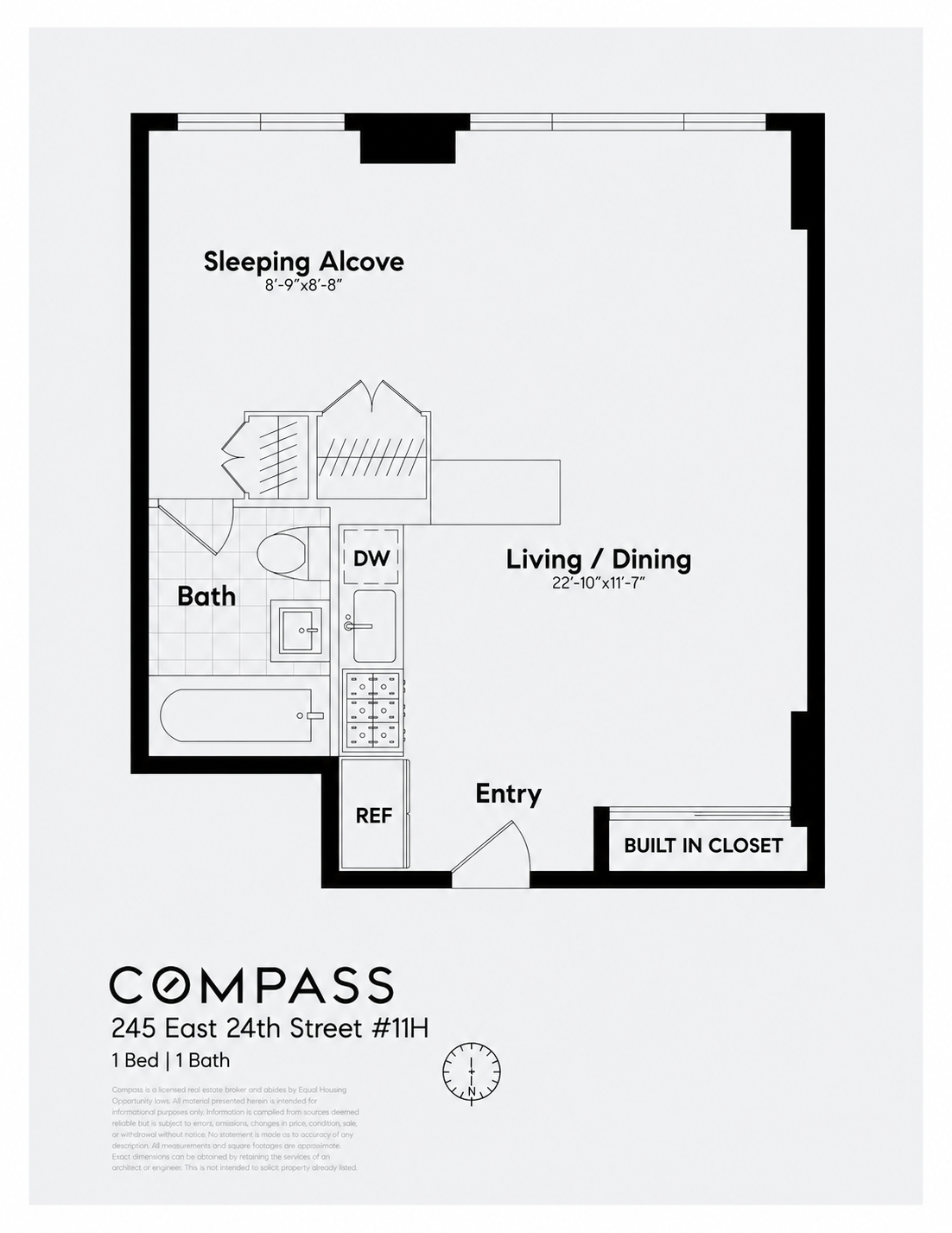 245 E 24th Street 11H