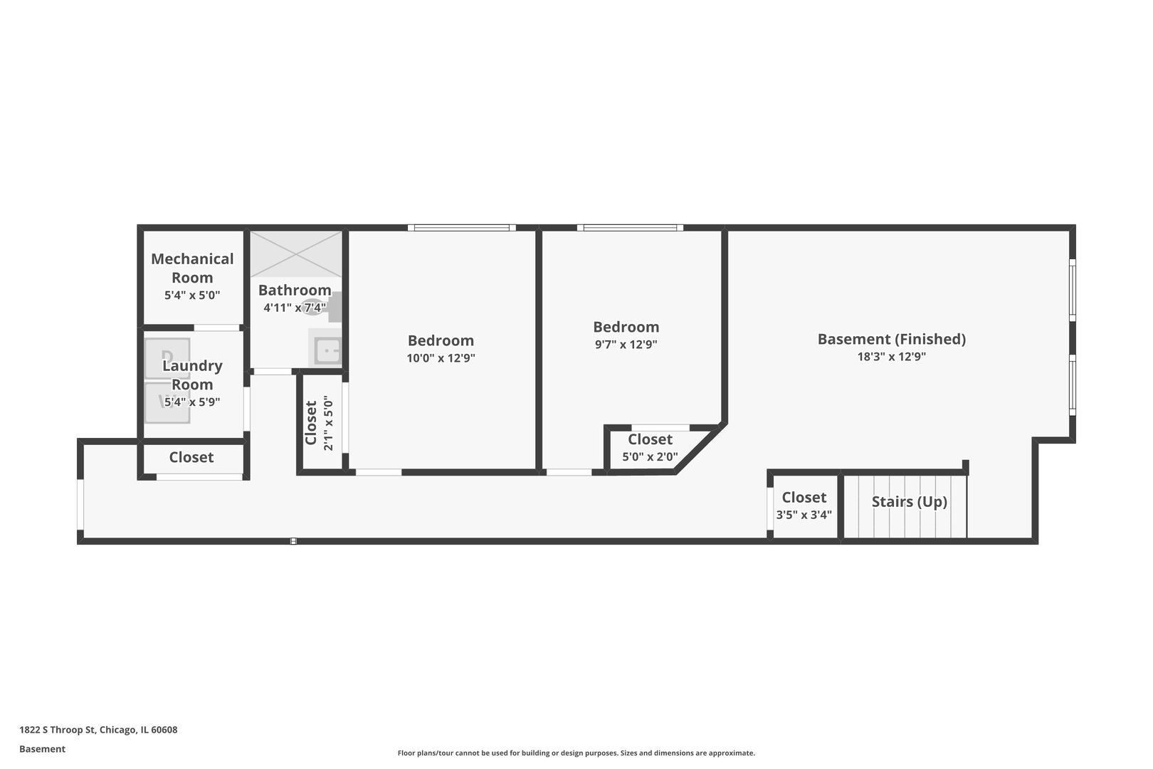 1822 S Throop Street Unit: 1