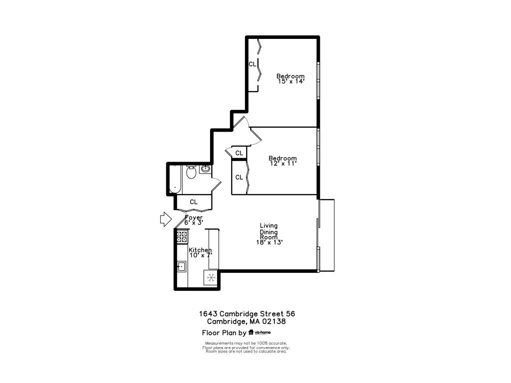 1643 Cambridge St Unit: 56