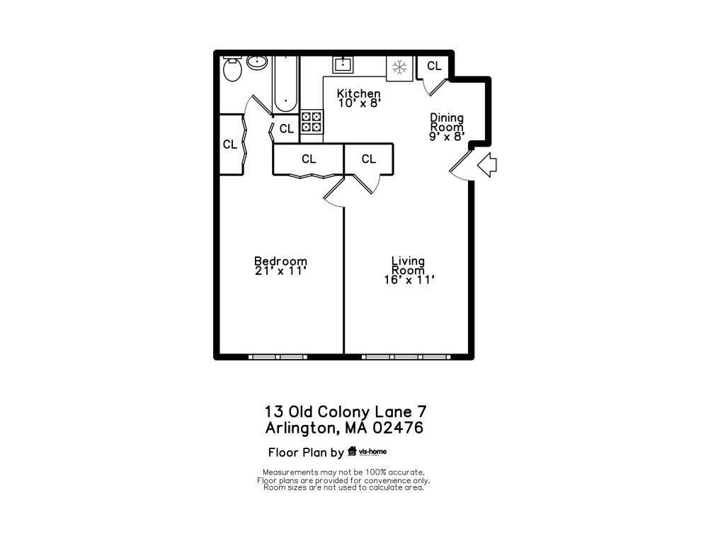 13-7 Old Colony Lane # 7 Unit: 13-7