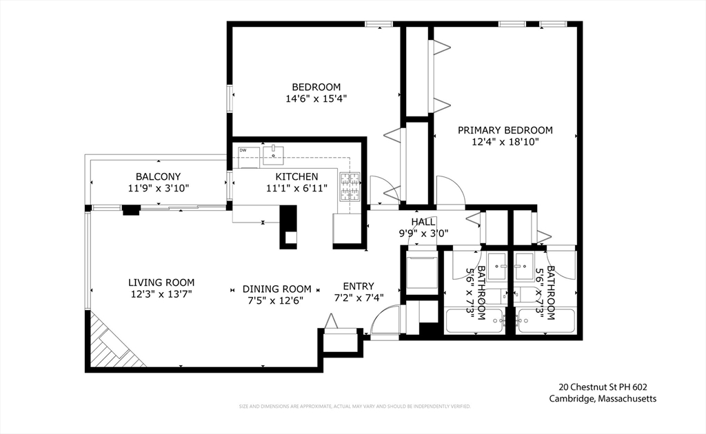 20 Chestnut Street # 602 Unit: PH 602