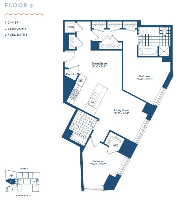 100 Lovejoy Wharf # 9C